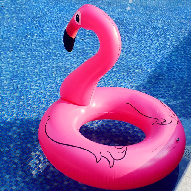 Boia Flamingo Gigante para piscina