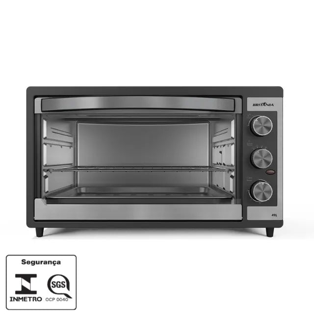 Forno Elétrico 49L Britânia BFE49 Dupla Resistência