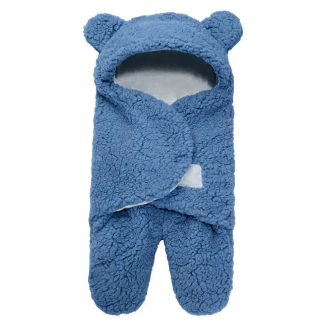 Cobertor de Ursinho para Bebe Dormir (Livre do frio e Confortável)