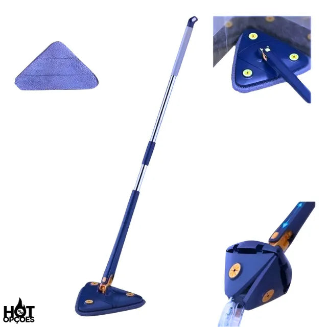 Rodo MOP giratório 360° (Limpeza Garantida)