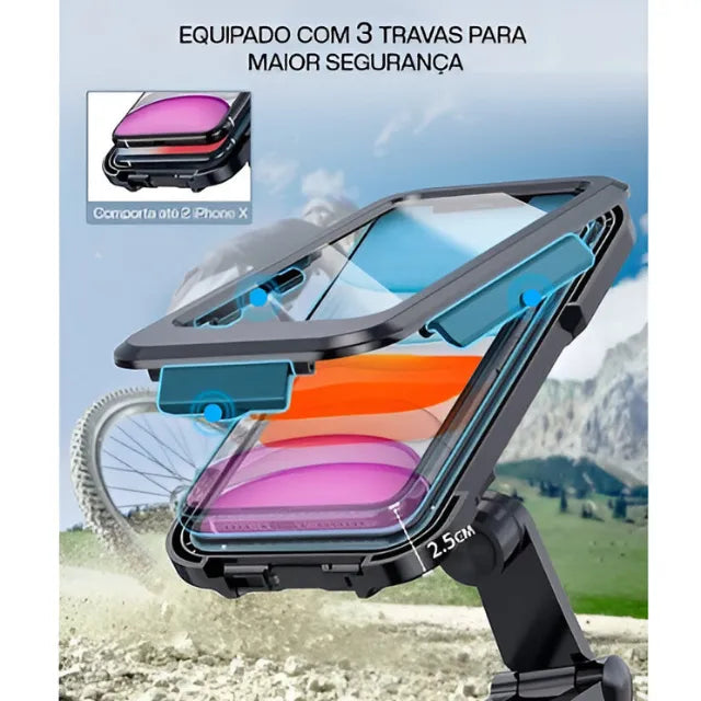 Suporte para Celulares para (Motos e Bicicletas)